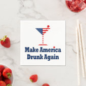 再びアメリカを飲作る スタンダードカクテルナプキン (インサイチュ)