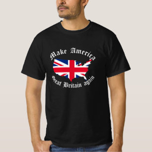 再びアメリカイギリスに Tシャツ