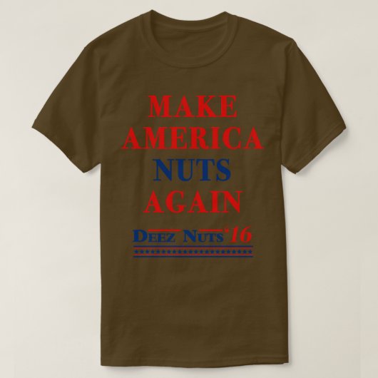 再びアメリカナッツを作るディーズナッツ2016 Tシャツ (デザイン正面)