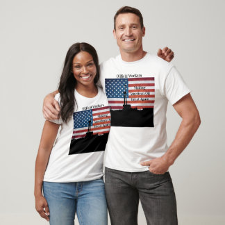 再びアメリカ油を素晴らし作る Tシャツ