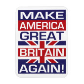 再びアメリカ素晴らしイギリスを作る!それはで見えるだろう マグネット (縦)