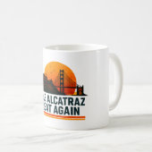 再びアルカトラ素晴らしスをおもしろい作る コーヒーマグカップ (正面右)