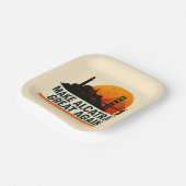 再びアルカトラ素晴らしスをおもしろい作る ペーパープレート (傾斜あり)