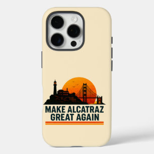再びアルカトラ素晴らしスをおもしろい作る iPhone 16 PROケース