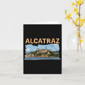 再びアルカトラ素晴らしズをおもしろいトランプAlcatraz Ret カード (黄色い花)