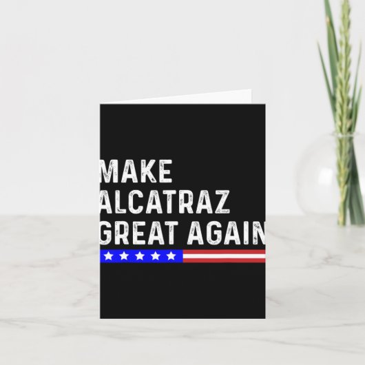 再びアルカトラ素晴らしズをおもしろいトランプAlcatraz Ret カード (正面)