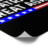再びアルカトラ素晴らしズをおもしろいトランプAlcatraz Ret ポスター (角)