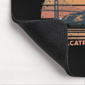 再びアルカトラ素晴らしズをおもしろいトランプAlcatraz Ret マウスパッド (コーナー)