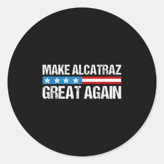 再びアルカトラ素晴らしズをおもしろいトランプAlcatraz Ret ラウンドシール