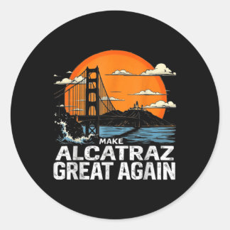 再びアルカトラ素晴らしズをおもしろいトランプAlcatraz Ret ラウンドシール