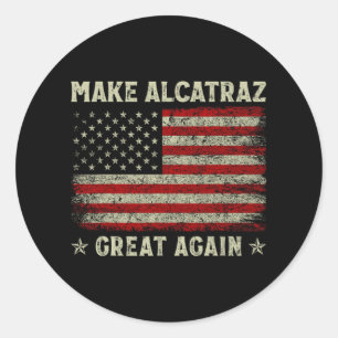 再びアルカトラ素晴らしズをおもしろいトランプAlcatraz Ret ラウンドシール