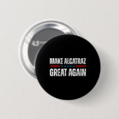 再びアルカトラ素晴らしズをおもしろいトランプAlcatraz Ret 缶バッジ (正面&裏面)