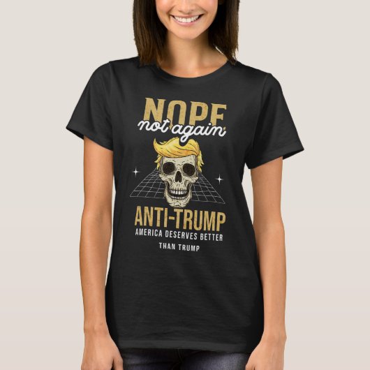 再びアンチトランプ2024 Tシャツ (正面)