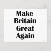 再びイギリス素晴らしする シーズンポストカード (裏面)