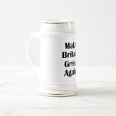 再びイギリス素晴らしする ビールジョッキ (正面左)