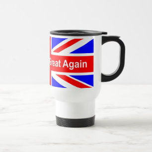再びイギリス素晴らしを英買国にする トラベルマグ