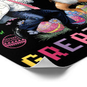 再びイースターを素晴らし作る – バニーとのトランプ踊り ポスター (角)