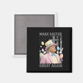 再びイースト素晴らしトランプおもしろい大統領を作る マグネット (正面/裏面)