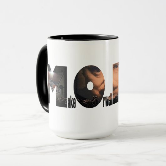 再びオーウェル・フィクションを作る マグカップ (正面左)