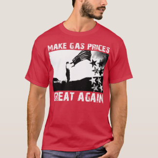 再びガス価格を上素晴らしげる Tシャツ