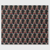 再びクリスマスを素晴らし作る | トランプおもしろい ラッピングペーパー (フラット)