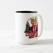 再びクリスマス素晴らしを作る ツートーンマグカップ (正面右)
