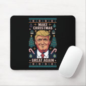 再びクリスマス素晴らしを醜いクリスマスソフトウェアにする マウスパッド (マウス)