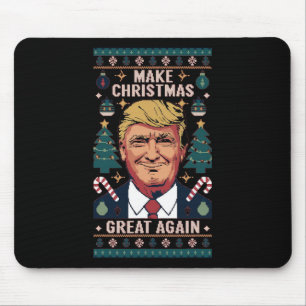 再びクリスマス素晴らしを醜いクリスマスソフトウェアにする マウスパッド