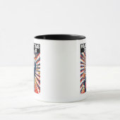 再びクリスマス素晴らしクリスマスを醜くおもしろいする マグカップ (中央)