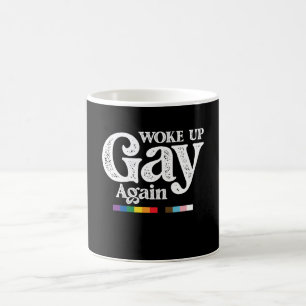 再びゲイとして目覚めた LGBTプライドを応援 コーヒーマグカップ