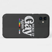 再びゲイとして目覚めた LGBTプライドを応援 Case-Mate iPhoneケース (裏面(横))