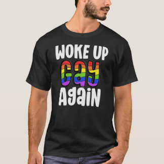 再びゲイとして目覚めた LGBTQプライド Tシャツ