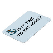 再びステートルー食べムのキャビンおもしろいドア マグネット (左側)