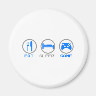 再びス食べリープゲーム-ゲーマー、ギークビデオゲーム マグネット