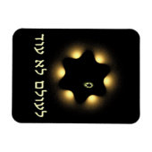 再びダビデのフラクタル星ではない マグネット (横)