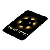 再びダビデのフラクタル星ではない マグネット (左側)