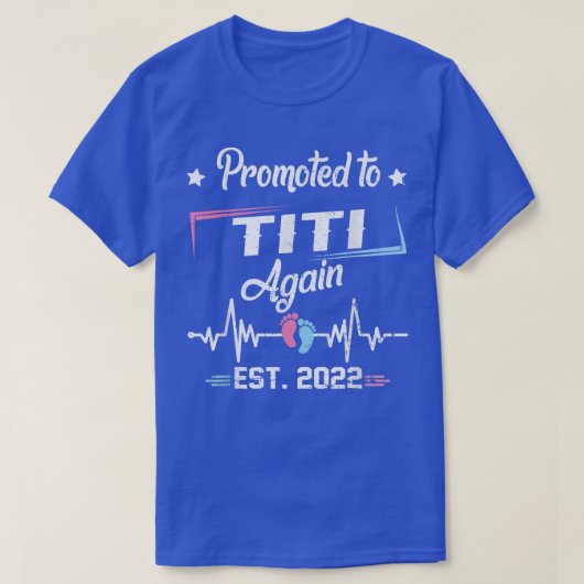 再びティティに昇進2022妊娠発表 Tシャツ (デザイン正面)