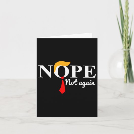 再びトランプおもしろいしない カード (正面)