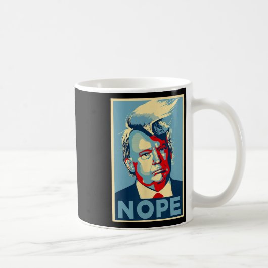 再びトランプおもしろい2024 コーヒーマグカップ (右)
