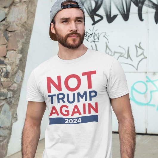 再びトランプしない2024 Tシャツ