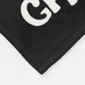 再びハヌカー素晴らしをトランプのユダヤ人の醜いチャヌクにする フリースブランケット (角)