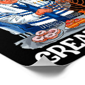 再びハヌカー素晴らしをトランプのユダヤ人の醜いチャヌクにする ポスター (角)