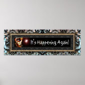 再びハロウィーンのバナーが表示される ポスター (正面)