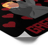 再びバレンタインデー素晴らしを作るドおもしろいナルドトランプ ポスター (角)