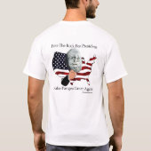 再びパンゲア素晴らしを背に作る Tシャツ (裏面)