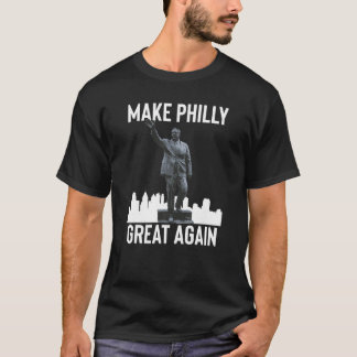 再びフィリ素晴らしー市長フランクリッツォ像Tを作る Tシャツ