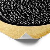 再びブラックギターの歌の歌詞だまされない ポスター (角)