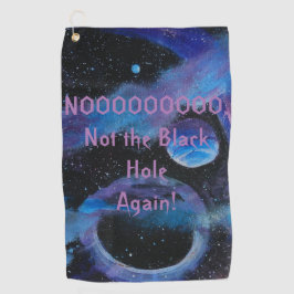 再びブラックホールではない ゴルフタオル