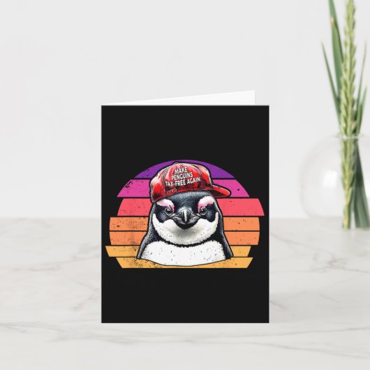 再びペンギン税を無料にする – Resistance Penguins Agai カード (正面)