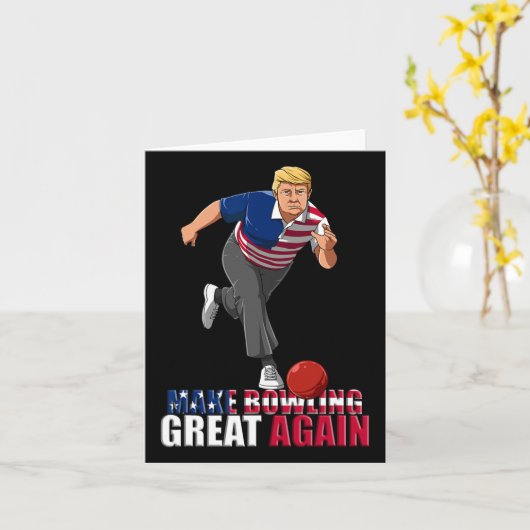 再びボーリング素晴らしを作成 – おもしろいトランプボーリングGif カード (黄色い花)